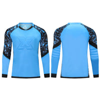 Children's Long Sleeve Protective Goalkeeper Jersey for Football