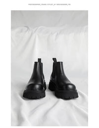 Men's Versatile Casual British Style Heightening Chelsea Boots, Paired with Trendy and Simple Ankle Boots for Outerwear. - Buy online at  Vibe In Cart.