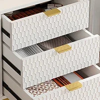 Tribesigns Modern Nightstand, 25.8" Tall Bedside Table with 3 Drawers, Contemporary End Side Table with Storage for Bedroom - Buy online at  Vibe In Cart.