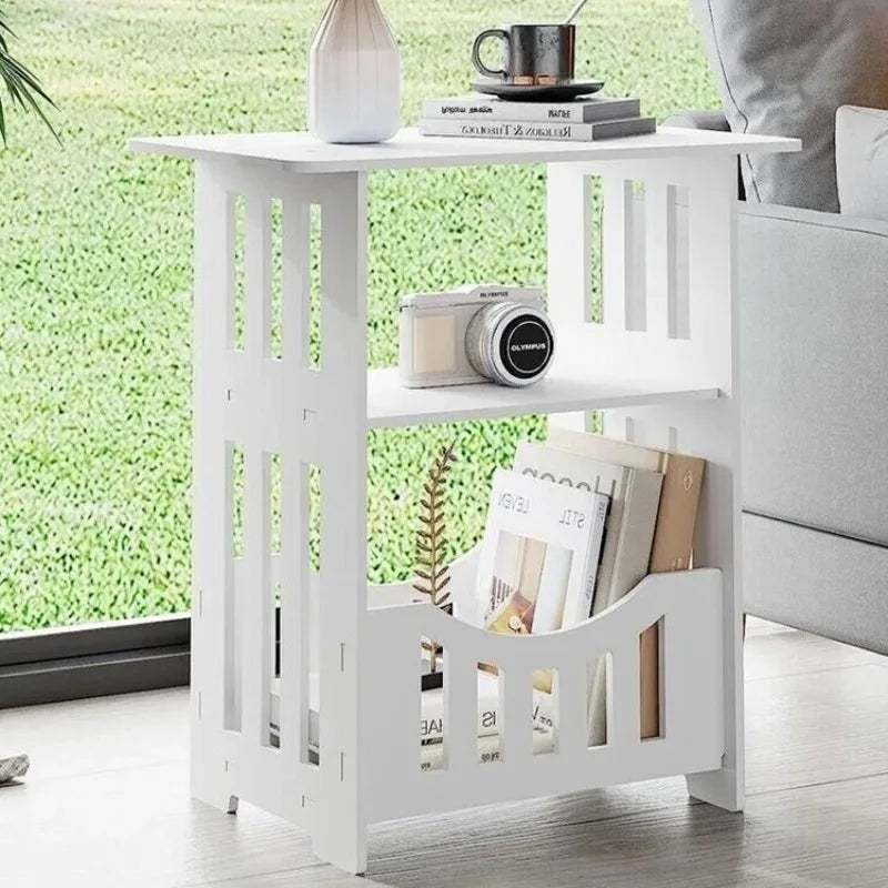 Small Bedside Table Sofa Side Table Living Room Cabinet Side End Coffee Tea Table Nightstand Storage Shelf for Bedroom Bedside - Buy online at  Vibe In Cart.
