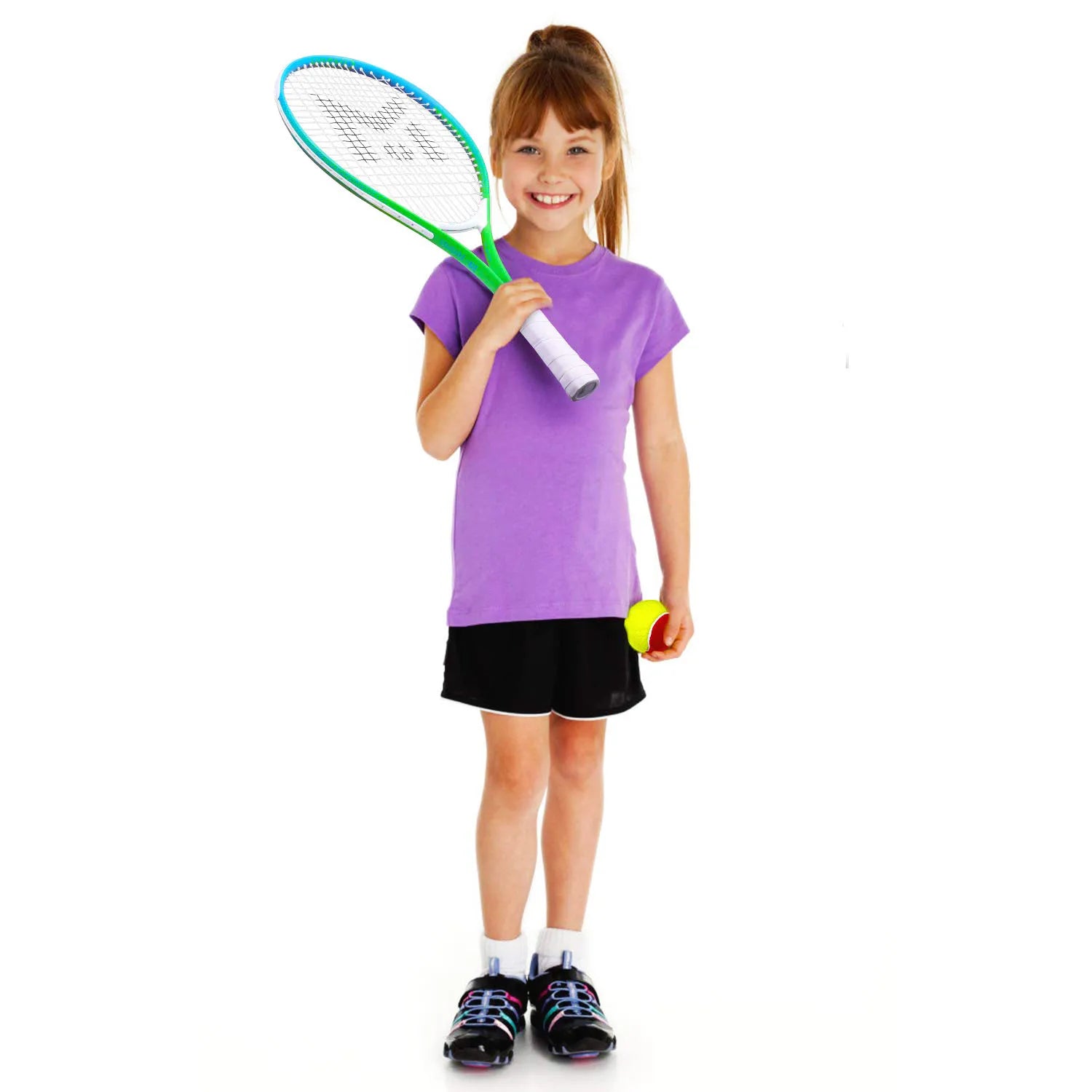INSUM Kids Tennis Racket 17/19/21/23/25 Inches with Cover Bag Lightweight Aluminium Alloy Racquet for Children - Buy online at  Vibe In Cart.