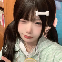 White Bone Hair Clip Cute Cartoon Bobby Pin Girl Fashion Dog Bones Decoration Small Hairpins Barrettes Y2K Accessories Wholesale - Buy online at  Vibe In Cart.