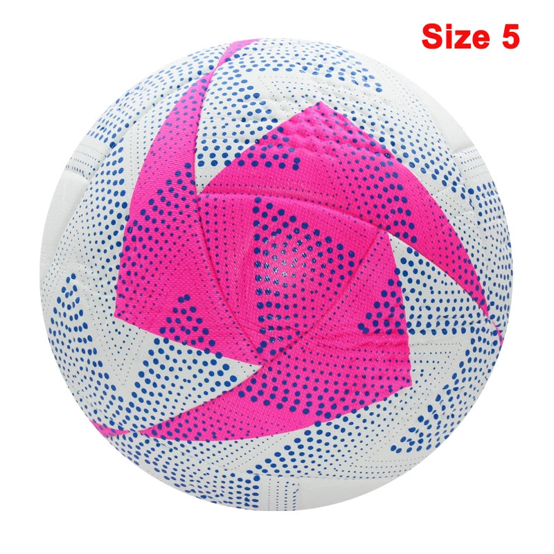 Soccer Balls, Size 5 and Size 4, PU Material, Seamless Design