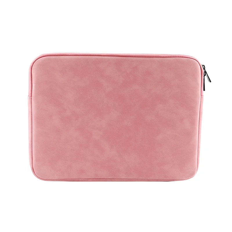 PU Laptop Sleeve with Zipper for 12 to 15.6 Inch Laptops