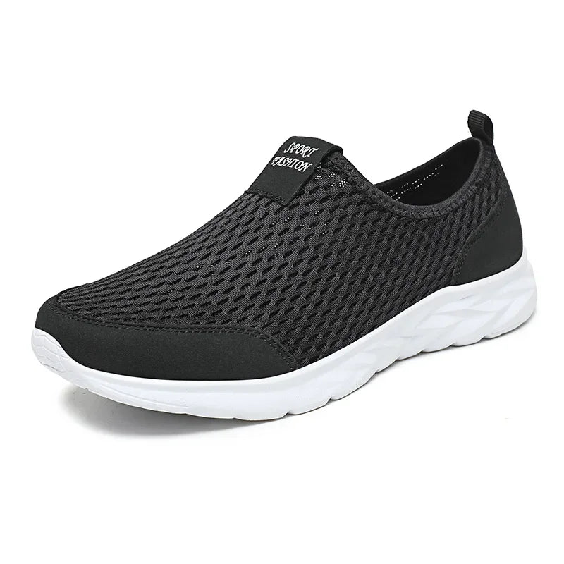 Men's Breathable Mesh Casual Shoes Non-Slip Outdoor Lightweight