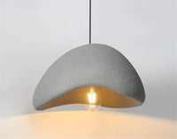 Modern LED Pendant Light with Iron Finish and E27 Base
