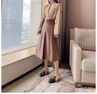 Women's Velvet Loafers with Rabbit Fur and Leather for Autumn