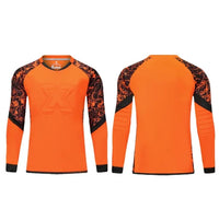 Children's Long Sleeve Protective Goalkeeper Jersey for Football