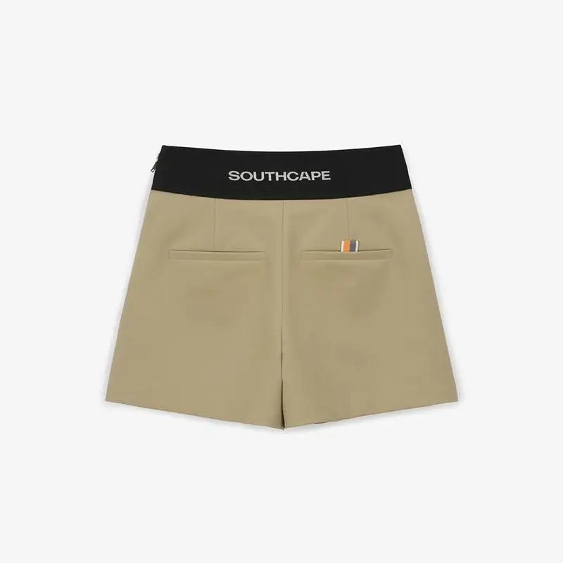 New Korean Golf Women's Outdoor Sports Versatile Quick-Dry High-Waisted Slim-Fit Elastic Waist Slimming Shorts