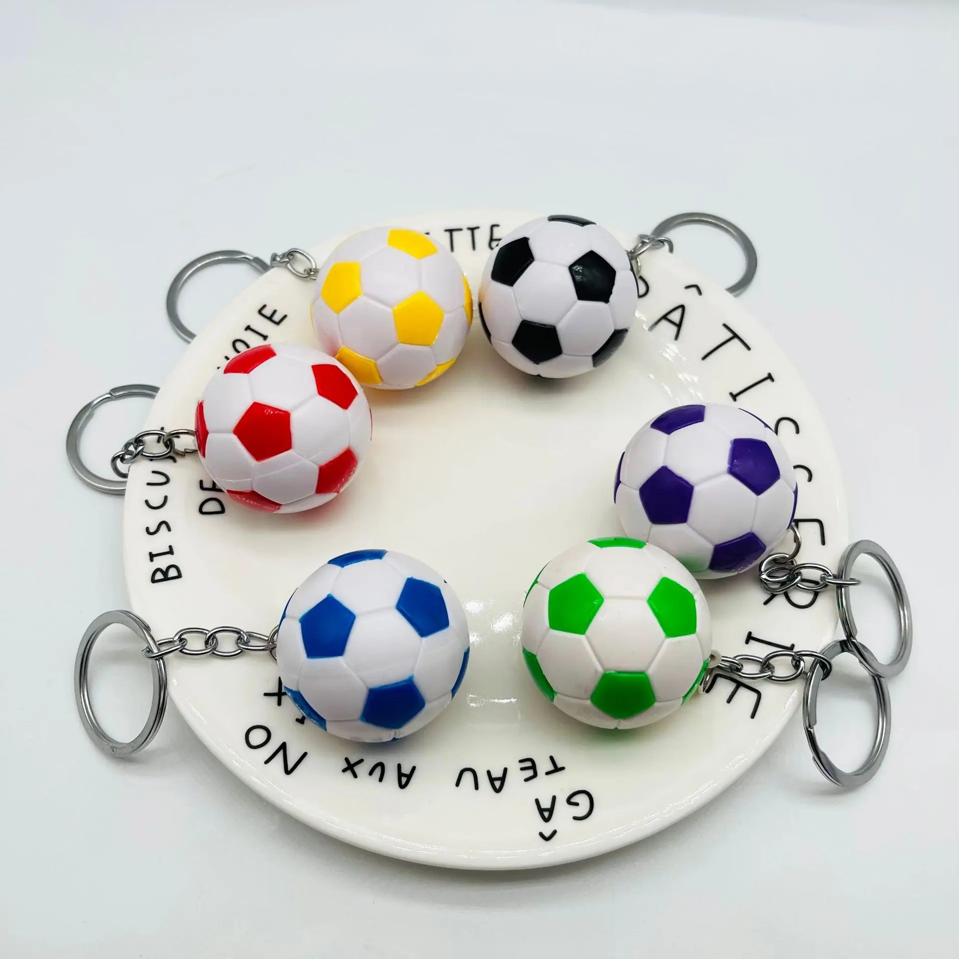 Soccer Keychain Player Gift Car Keychain Football Fan Keychain 6 Colors Sports Accessories|/1pcs football accessories - Buy online at  Vibe In Cart.