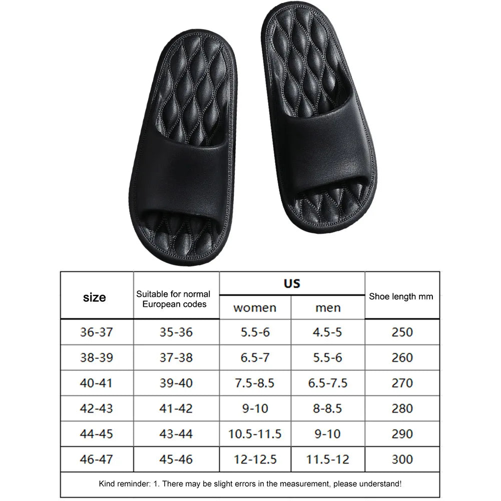 Summer Flip Flops Solid Color Thick Platform Slippers Non Slip Summer Cloud Slides EVA Indoor Home Sandals for Men Women - Buy online at  Vibe In Cart.