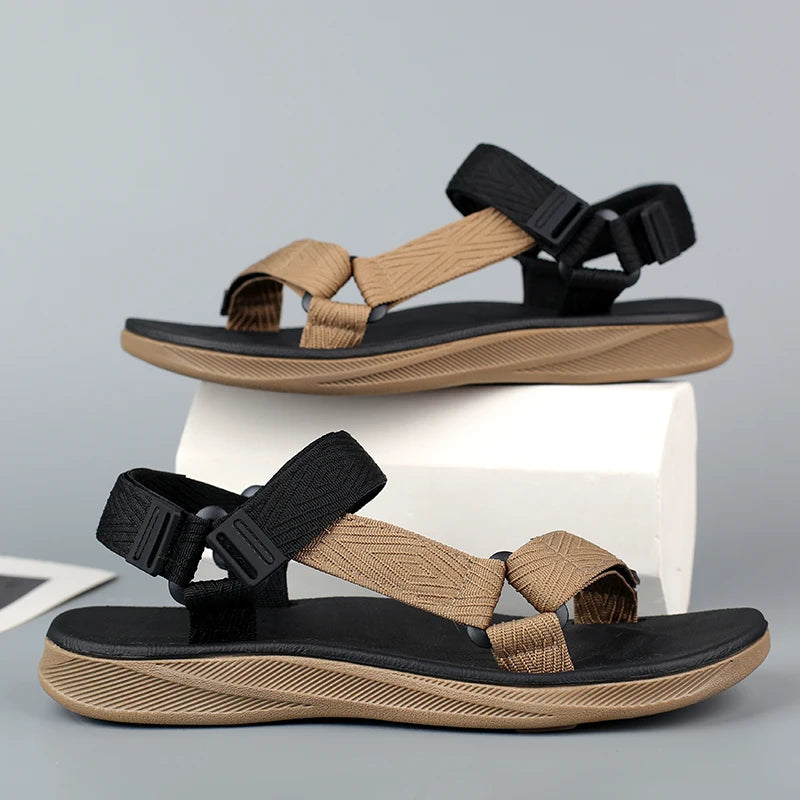 Men's Sandals Summer New Trendy Sports Shoes Non-Slip Wear-Resistant Soft-Soled Cool Beach Shoes for Men - Buy online at  Vibe In Cart.