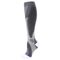 Knee-High Compression Socks for Men and Women, 20-30 mmHg, Black