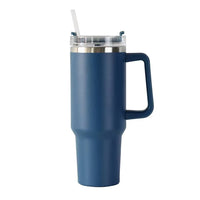 40oz Vacuum Insulated Stainless Steel Travel Tumbler with Handle
