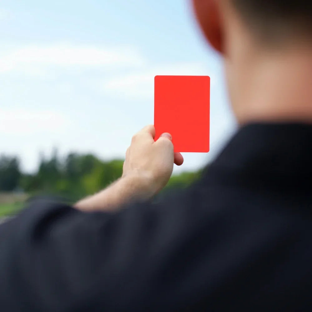10pcs Referee Cards Set Red Yellow Judge Cards Football Soccer Standard Card Score Sheets Notebook Judge Cards Accessories - Buy online at  Vibe In Cart.