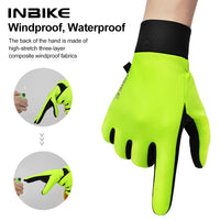INBIKE Winter Cycling Gloves for Men Women Warm Fleece Biking Glove for Riding Bicycle Gloves Waterproof Touchscreen Accessories - Buy online at  Vibe In Cart.