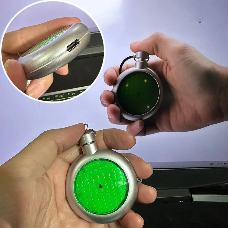 Glow Sound Press Activated Collectible Figure Keychain