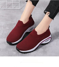 2024 summer New Women Fashion Casual Sport Shoes Wedge Platform Sneakers  Ladies Breathable  Vulcanized Shoes - Buy online at  Vibe In Cart.