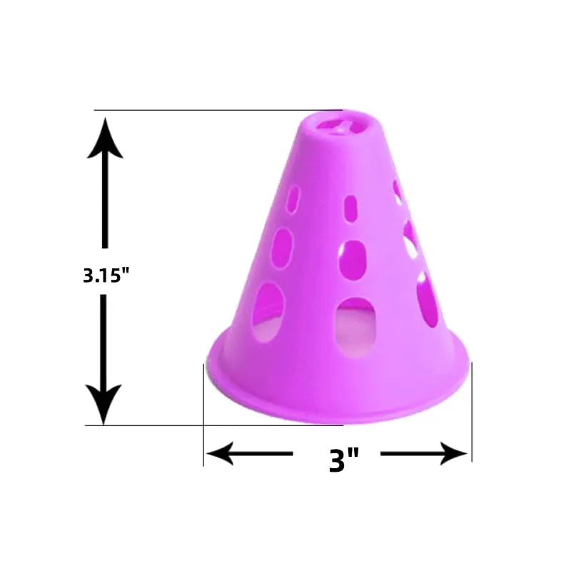 20/40/60 PCS Colorful Windproof Skate Marker Cones Roller Football Marking Cup Soccer Training Equipment - Buy online at  Vibe In Cart.