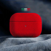 Artificial Suede Leather Protective Case for Earphones