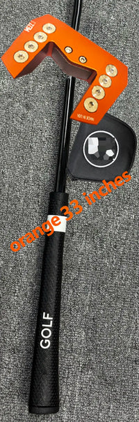 Right-Handed Golf Putter with Steel Shaft, Black, 33-35 Inches