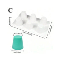 Cup Shape Mousse Cake Mold Bakeware Set Striped or Smooth Coffee Cup Design Silicone Cake Mold Chocolate Dessert Baking Tools - Buy online at  Vibe In Cart.