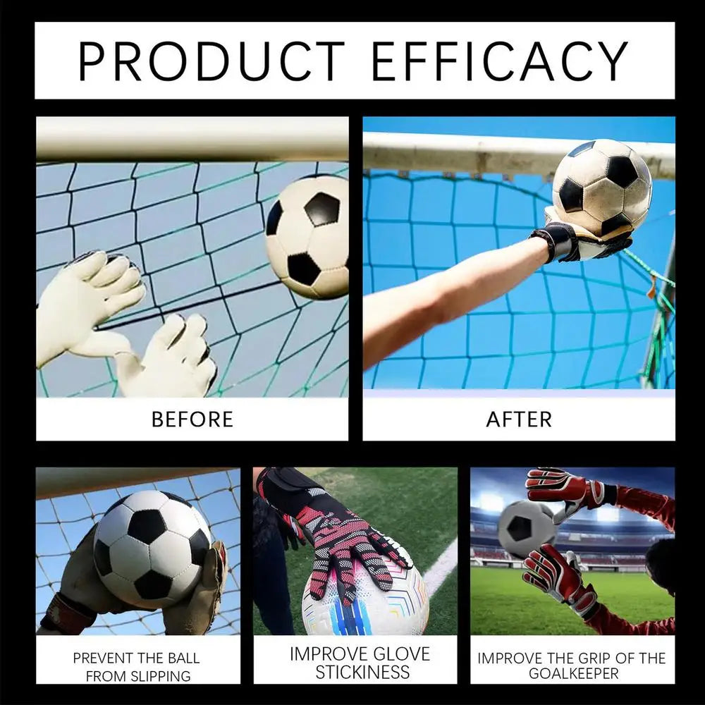30ml Grip Spray for Football Gloves Safe Goalkeeper Gloves Spray Gloves Wash & Prepare Effective Protective Glove Grip Sprays - Buy online at  Vibe In Cart.