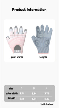 RNABAU Women Cycling Bicycle Gloves Half Finger Gym Gloves Men Mitten Breathable Anti-slip Glove Fitness Sport Training Gloves - Buy online at  Vibe In Cart.