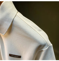 Summer Short sleeved Polo Shirt for Men 2025 New Large Simple T-shirt Top Versatile Casual Men's Clothing - Buy online at  Vibe In Cart.