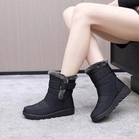 2025 New Winter Women's Short Snow Boots - Thick Anti-Slip Sole, Fleece Lined Warm & Fashionable Outdoor Winter Boots - Buy online at  Vibe In Cart.