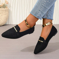 Loafers Flats Pointed Toe Casual Women Shoes New Comfortable Walking Mujer Zapatos:Wear-resisting - Buy online at  Vibe In Cart.