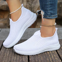 Summer New Mesh Breathable Large Size Casual Shoes for Women Soft Sole Lightweight One Step Single Shoes for Women - Buy online at  Vibe In Cart.