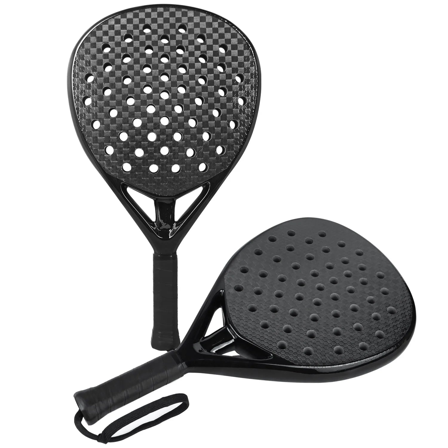3K/12K Carbon Fiber Professional Tennis Padel Racket for Men Rough Surface with Eva Soft Memory Foam Core for Training - Buy online at  Vibe In Cart.