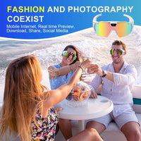 NEW HD Video Glasses Action Camera  Sunglasses Smart Glasses Sports Glasses Outdoor Bicycle Motorcycle Driver Recorder Walk Cam - Buy online at  Vibe In Cart.