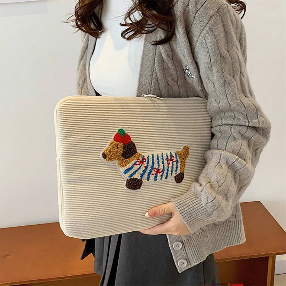 Polyester Laptop Sleeve Bag for 13-16 Inch Laptops and 9.7-11 Inch Tablets