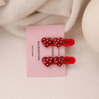 Yellow and Blue Star Design Alloy Plastic Hair Clips