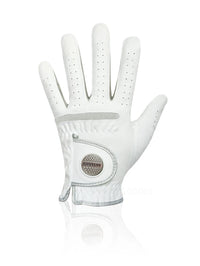 1pc Men Golf Glove Micro Soft Fabric Breathable Comfortable Fitting With Magnetic Marker Replaceable For Golfers White - Buy online at  Vibe In Cart.