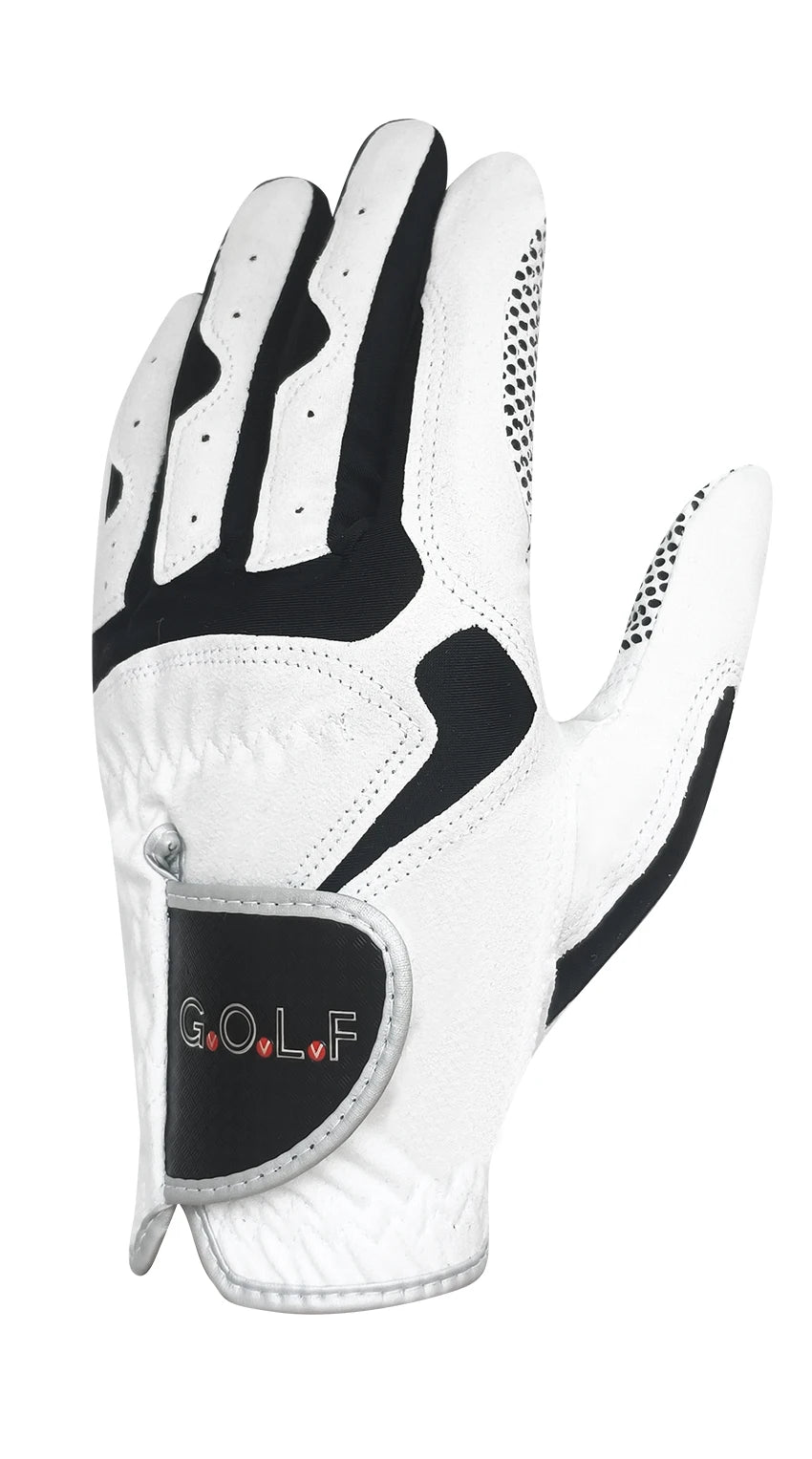 1pc golf gloves for men women left right hand GvOvLvF Brand new Fabric lycra sports gloves pair golfer gift blue white - Buy online at  Vibe In Cart.