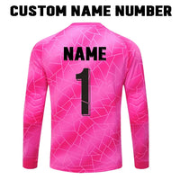 Unisex Polyester Soccer Goalkeeper Uniform with Long Sleeve Top and Pants