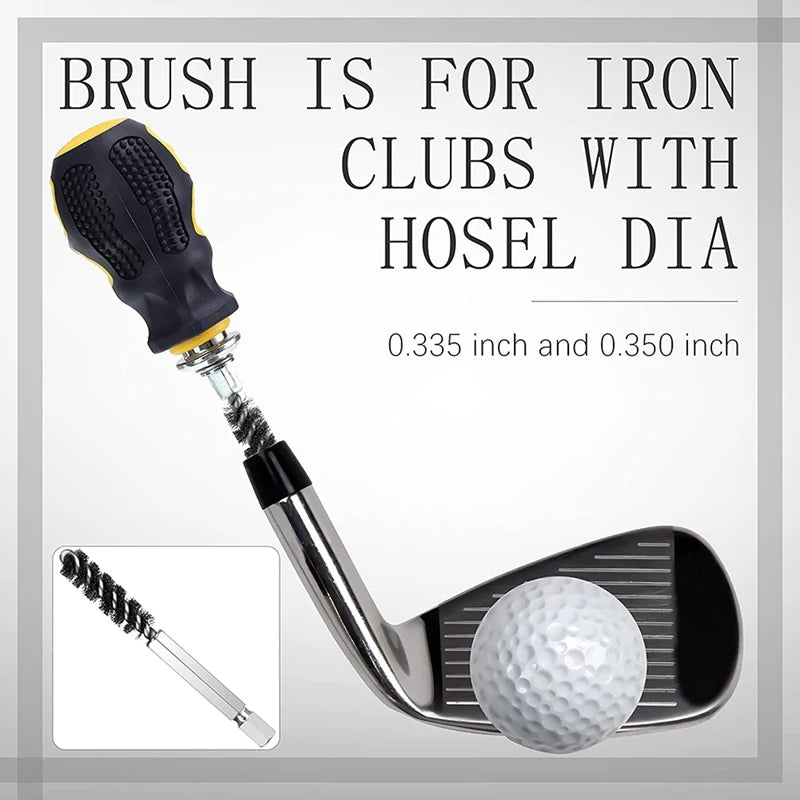 Golf Clubs Head Hosel Brush Golf Club Brush Wire Brush Cleaning Polishing Tool Electric Drill Wire Brush For Iron And Wood - Buy online at  Vibe In Cart.