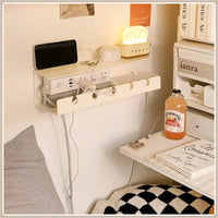 Under Desk Cable Tray With Clamp, No Drilling, Single Tier, Size M