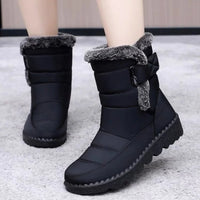 2025 New Winter Women's Short Snow Boots - Thick Anti-Slip Sole, Fleece Lined Warm & Fashionable Outdoor Winter Boots - Buy online at  Vibe In Cart.