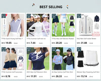 TTYGJ Golf Tennis Skirt for Women Pleated Golf Skirt Ladies High Waist Korean Athletic Skort A-lind Pantskirts with Inner Shorts