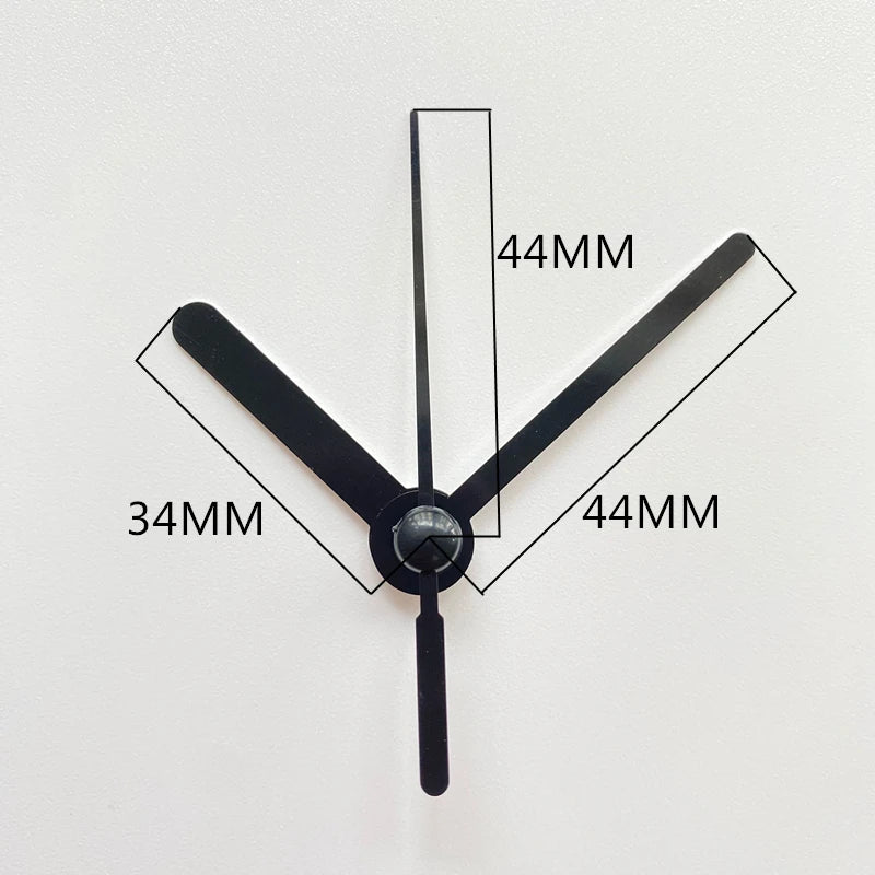 Silent Quartz Battery Operated Clock Movement with Hands
