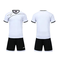 Customizable Unisex Soccer Jersey and Shorts Kit for Adults