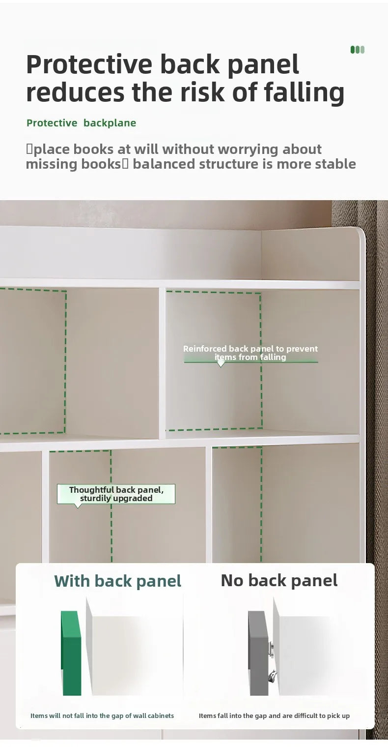 Lockers Household Simple Multi-grid Storage Organizing Cabinet Living  Display Cabinet Simple Bookshelf Multi-layer Shelf - Buy online at  Vibe In Cart.