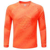 Unisex Polyester Soccer Goalkeeper Uniform with Long Sleeve Top and Pants