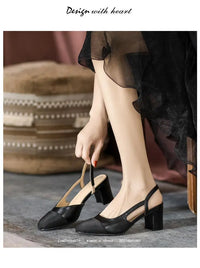 Summer new women's color blocked sandals Women NonSlip slipper Soft soled Leisure flat Comfort Low Heel Femme Thick Bottom Shoes - Buy online at  Vibe In Cart.