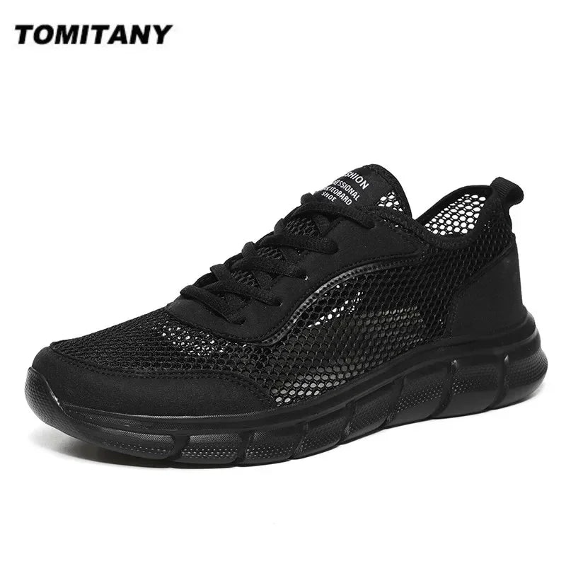 Summer Mesh Shoes Men Sneakers Breathable Light Men's Casual Shoes Lace-Up Walking Footwear Tenis Masculino Zapatillas Hombre - Buy online at  Vibe In Cart.