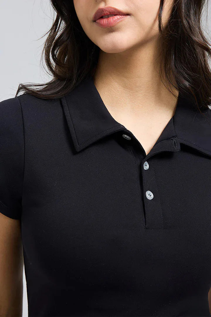 2025 Summer New Women's Retro Collar Polo Dress Sports Style Slim Tennis Golf Dresses Short Sleeved Ruffle Skirts with Short